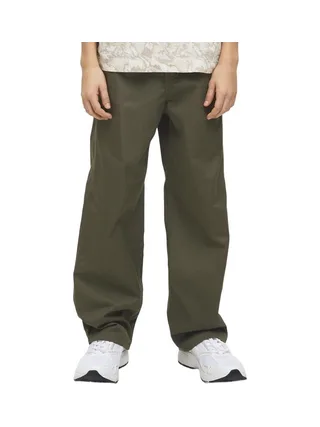 Pantalon Loose Vert Garçon Jack & Jones Clean 1