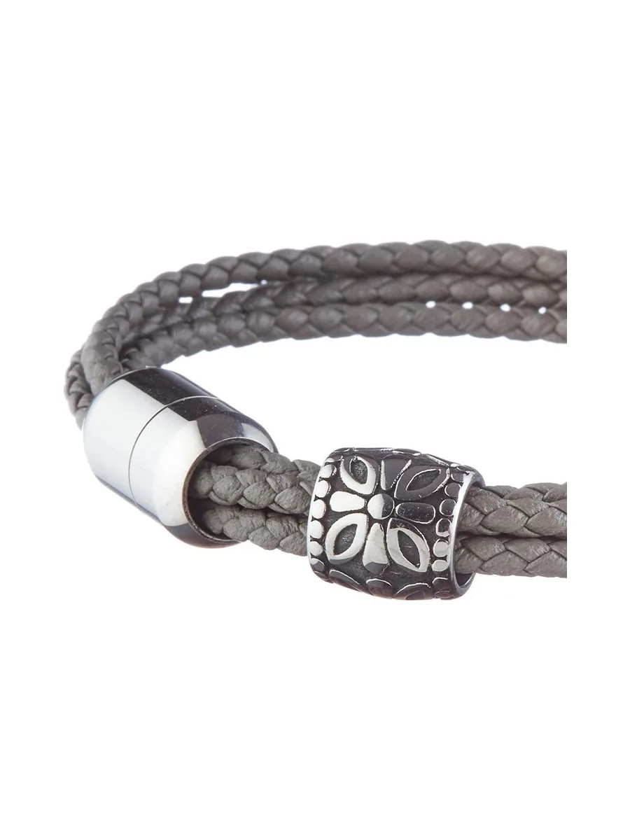 Bracelet Gris Homme Geographical Norway 315032 4