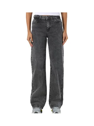 Jean Droit Gris Femme Noisy May Landa 1