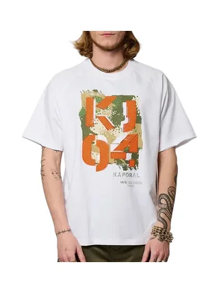 T-Shirt Blanc Homme Kaporal JOCK 1