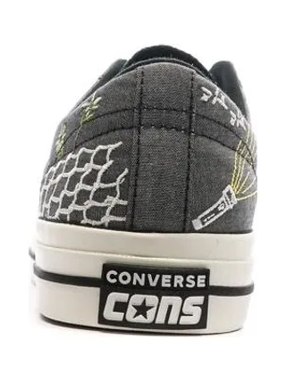 Baskets Noires loisirs Homme Converse One Star Pro A03666C 3