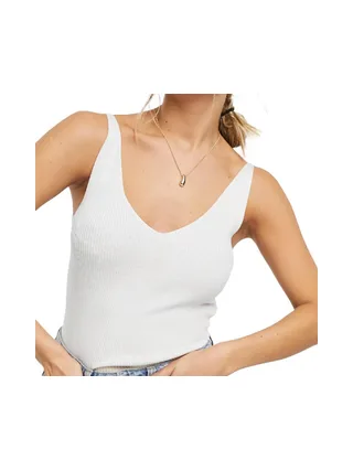 Débardeur en Maille Blanc Femme JDY NANNA 1