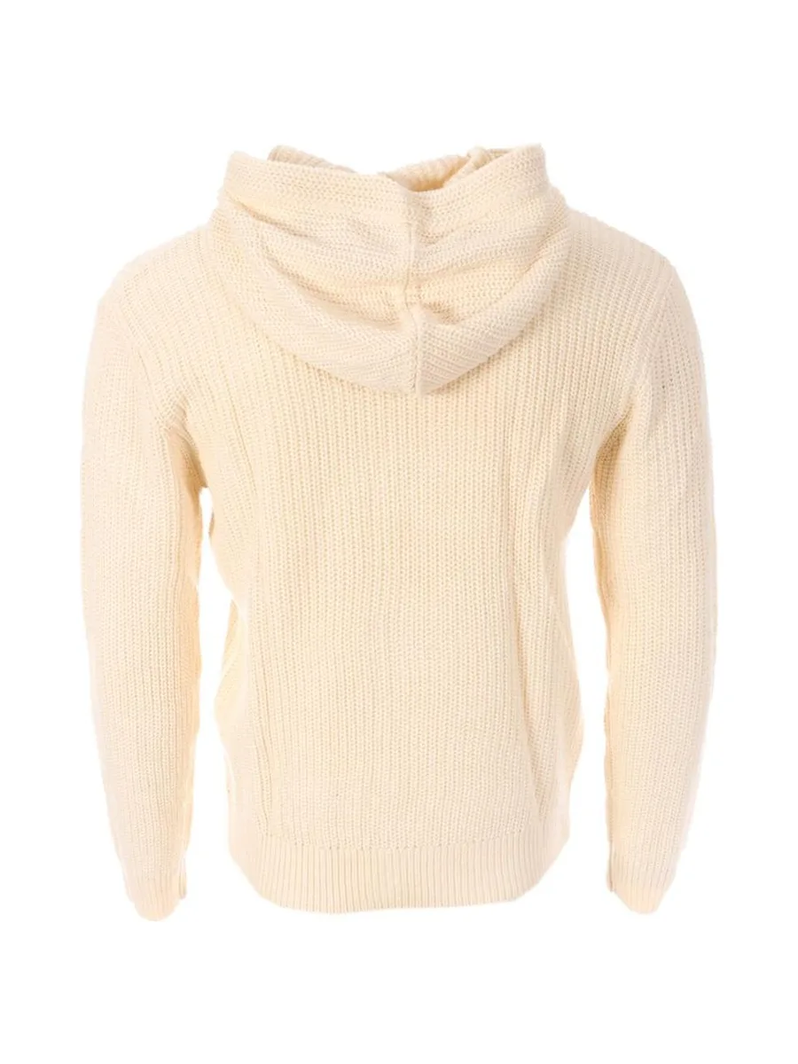 Pull Écru Homme Paname Brothers 1013 3