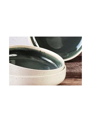 Bol OXYGEN Ø22cm - 6 pièces - Vert de gris 11
