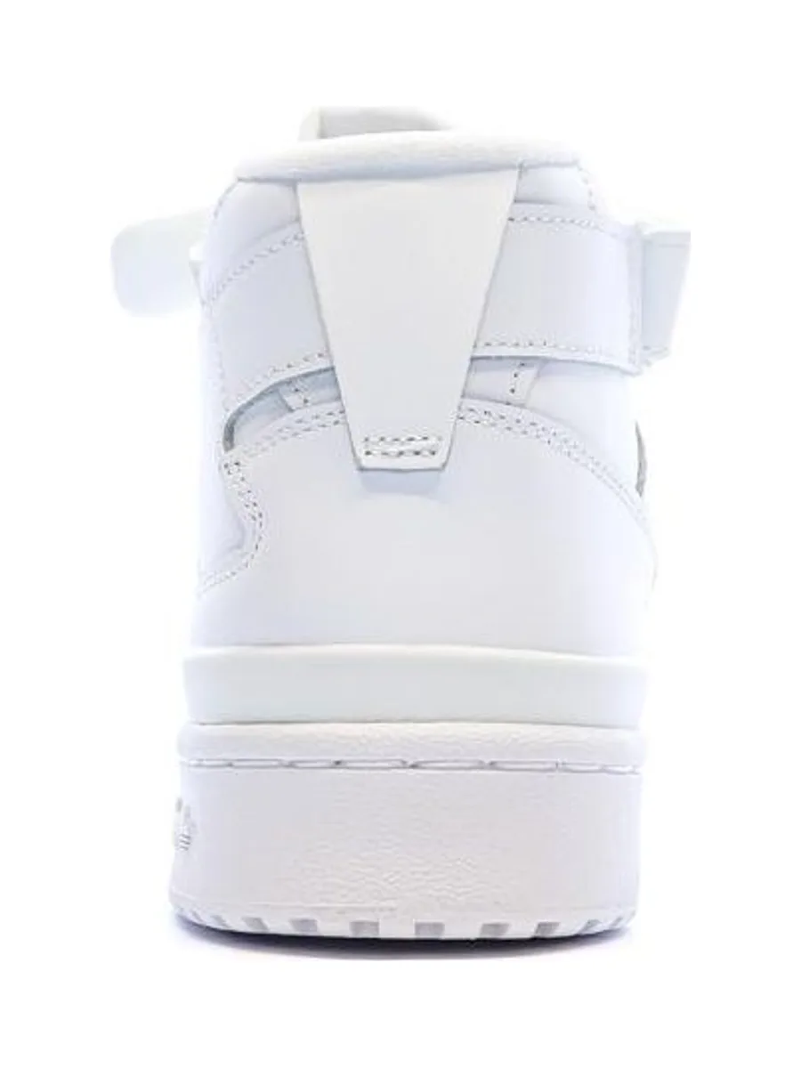 Baskets Blanches Homme Adidas Forum Mid 4