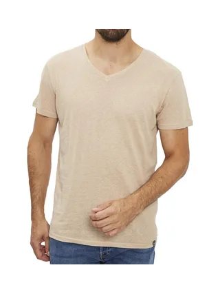 T-shirt Marron Homme Paname Brothers Tom 1