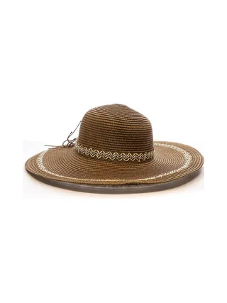 Chapeaux Marron Via Lorenzo Capeline Chocolat [6a34ead31705a] 2