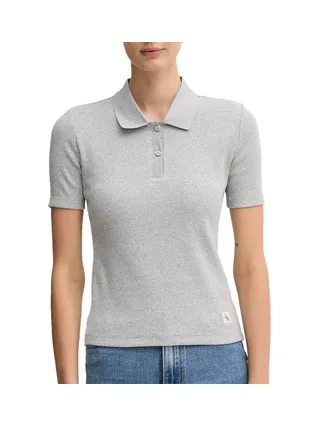 Polo Gris Femme Calvin Klein Jeans LV047C907G 1