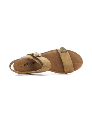 Sandales Marron Femme Chattawak Laspinas 4