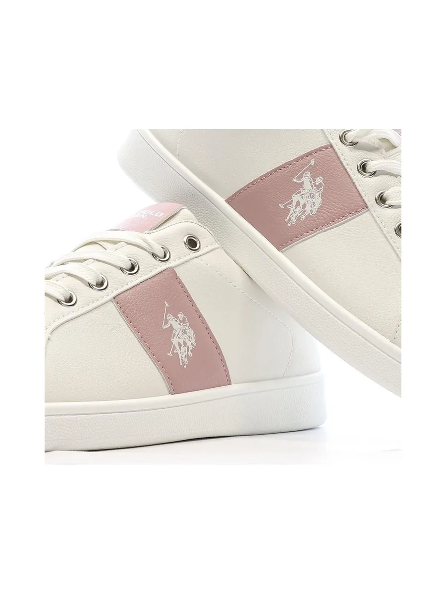 Baskets Beiges/Roses Femme US Polo ASSN For Everyday 7
