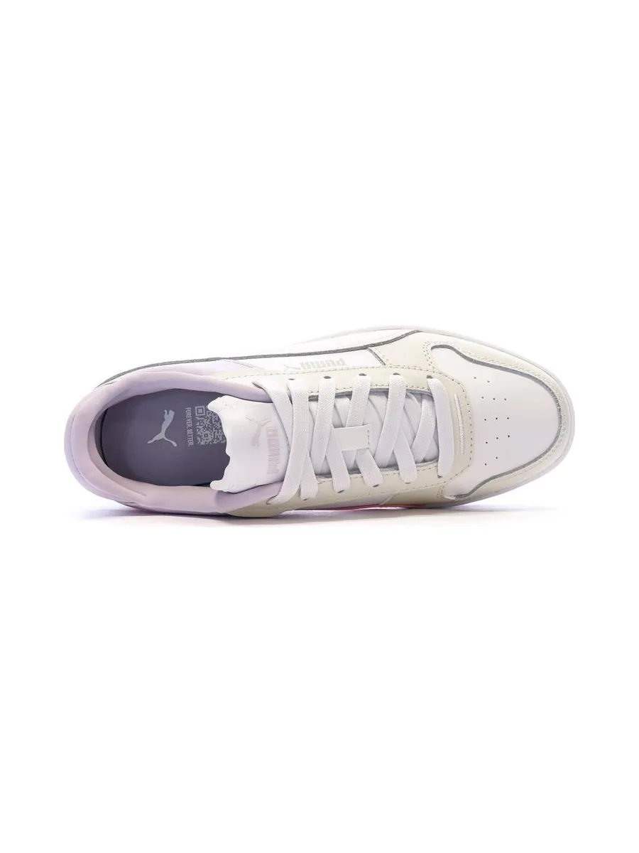 Baskets Blanches/Mauve/Rose Clair Femme Puma Wns Carina Street 5
