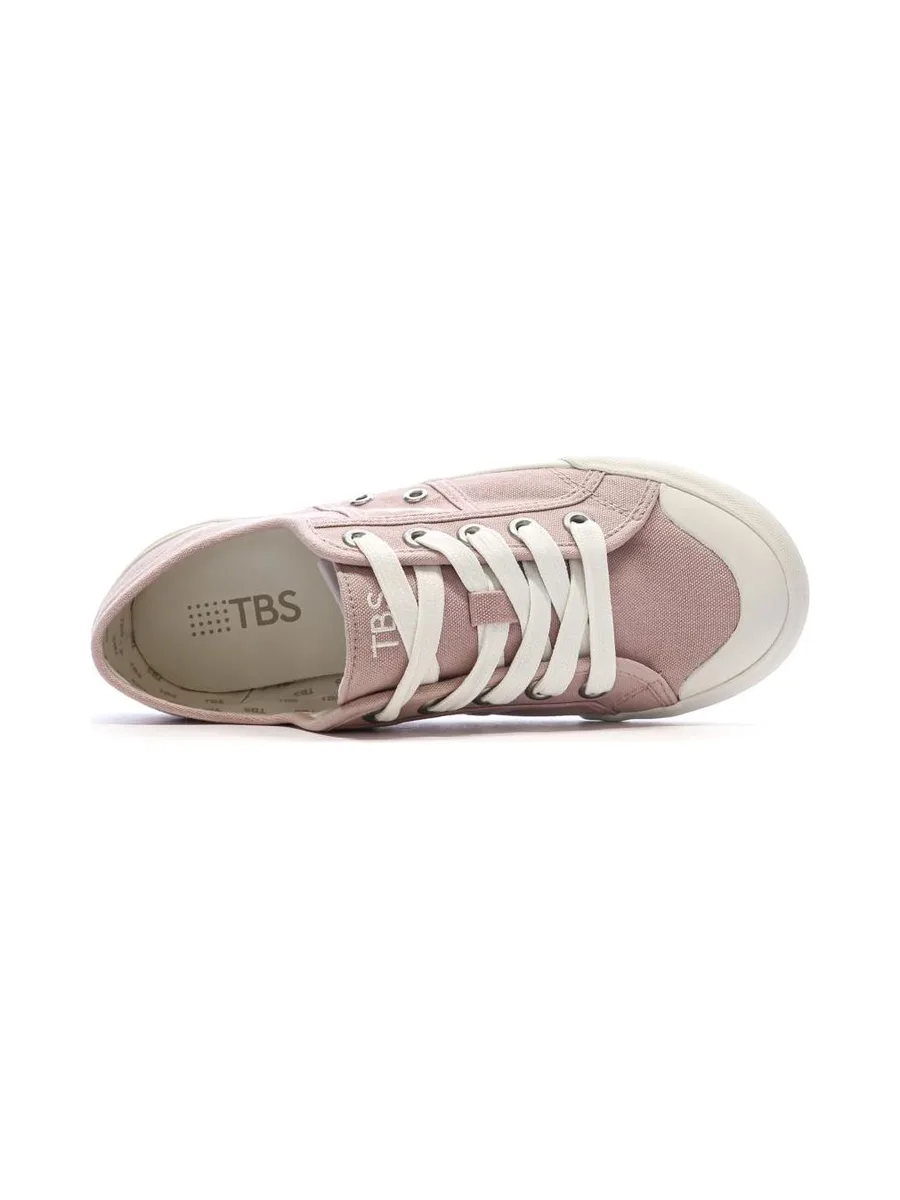 Chaussures en Toile Rose Pale Femme TBS OPIACE 5