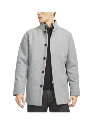 Manteau en Laine Gris Homme Jack & Jones Harrison 1