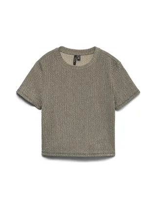 Top Gris Femme Vero Moda Jenny Ss Baby 2