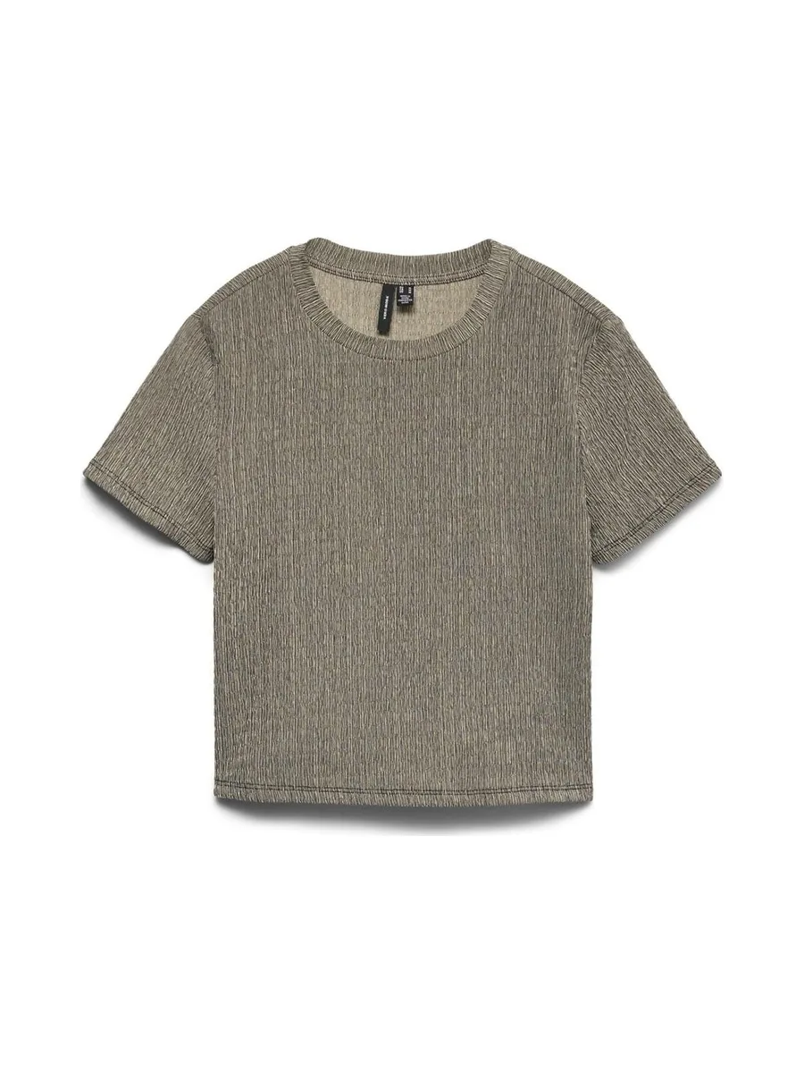 Top Gris Femme Vero Moda Jenny Ss Baby 3