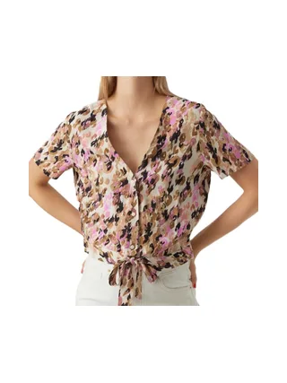 Top Imprimé Beige Femme Vero Moda Measy 1