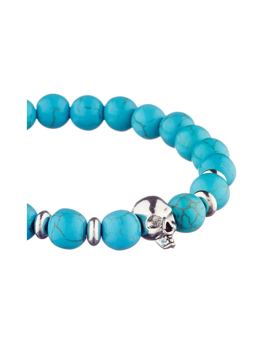 Bracelet Belleville turquoise - pierres naturelles 3