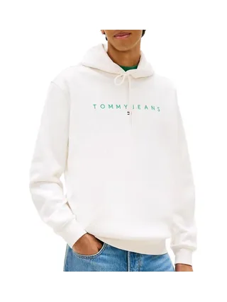 Sweat Blanc Homme Tommy Hilfiger Washed DM0DM20746 1