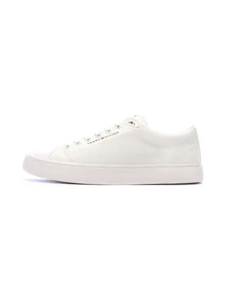 Baskets Blanches Homme Tommy Hilfiger Th Hi Vulc Low Core 1