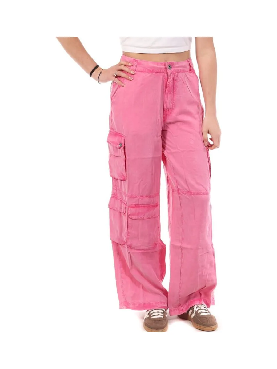 Pantalon fluide Rose Femme Kaporal Miami 2