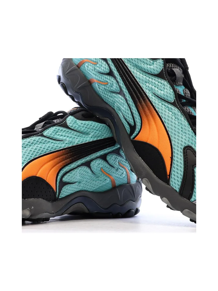 Baskets Bleu/Noir/Orange Homme Puma Inhale 8