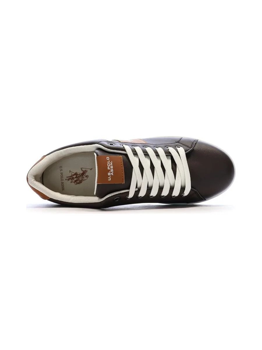 Baskets Marrons/Camel Homme US Polo ASSN 5