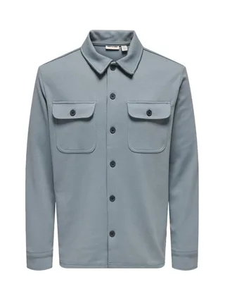 Veste Bleu/Gris Homme Only & Sons kodyl 3