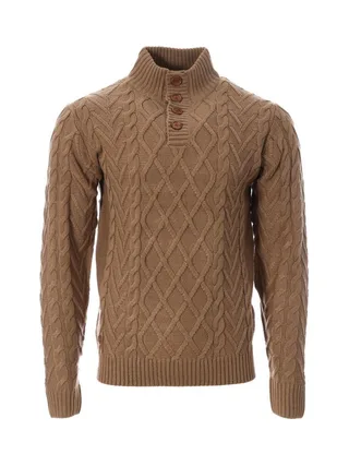 Pull Marron Homme RMS26 60983 1