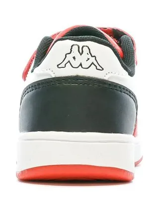 Baskets Blanc/Rouge Garçon KAPPA Malone 3