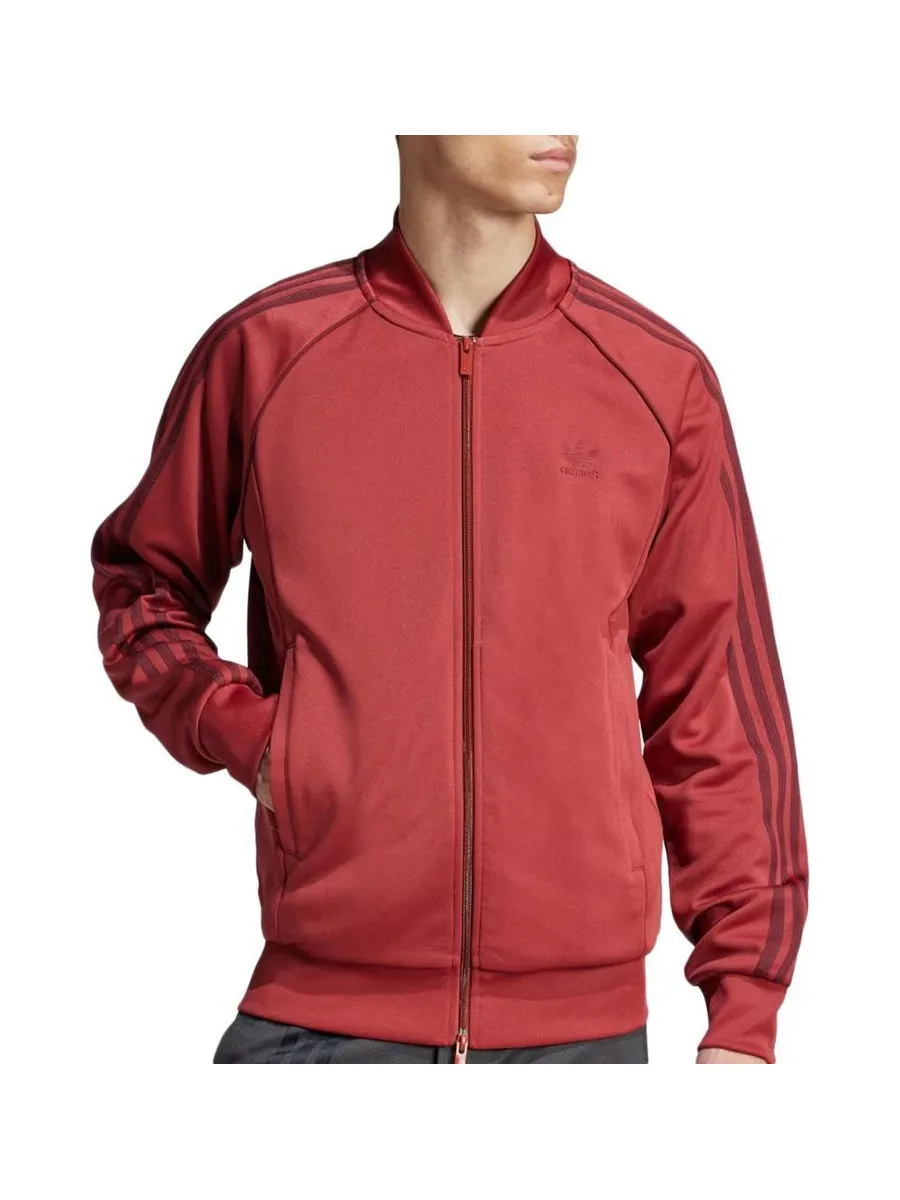 Veste de Survêtement Rouge Homme Adidas JC9923 2