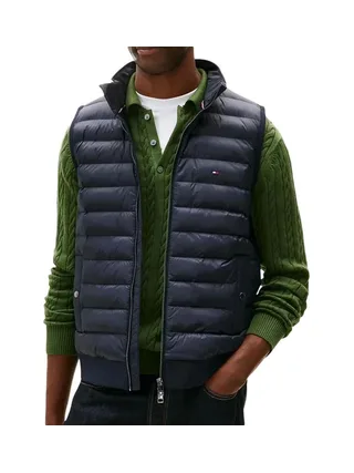 Doudoune sans manches Marine Homme Tommy Hilfiger Mix Medias 1