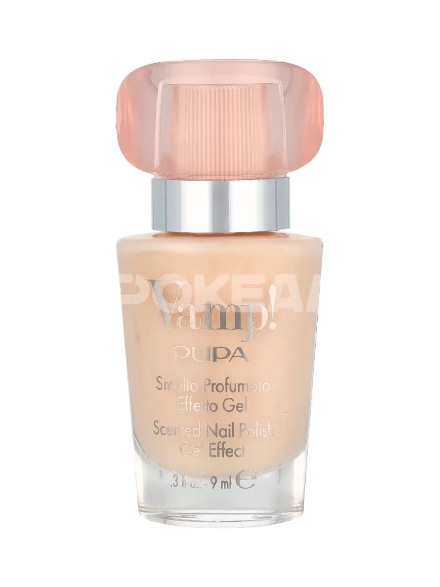 Pupa Vamp! Scented Nail Polish Gel Effect 9ml - #126 True Nude 2