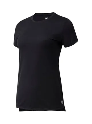 T-shirt Noir Femme New Balance Core Run 1