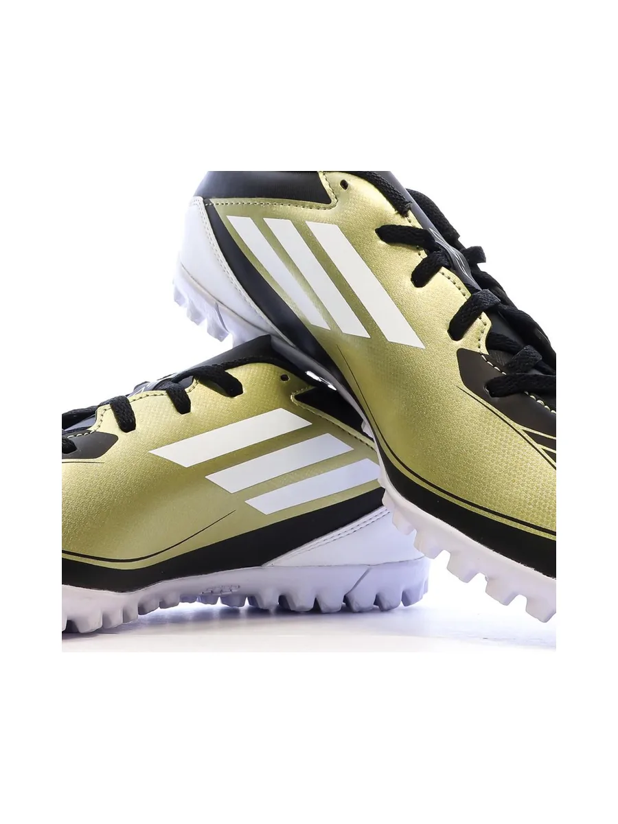 Chaussures de Foot Doré/Noir Homme Adidas F50 Club TF Messi 8