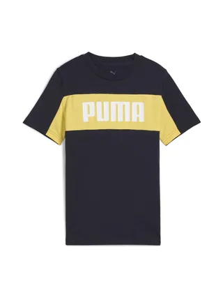 T-Shirt Bleu/Jaune Garçon Puma 685818 1