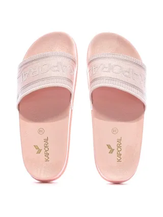Claquettes Rose Femme Kaporal Tapioca 3