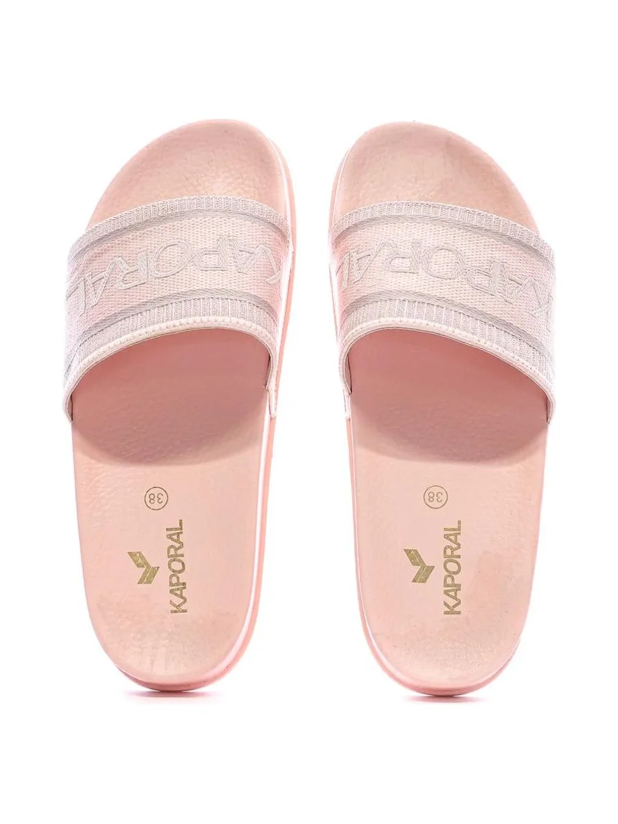 Claquettes Rose Femme Kaporal Tapioca 4