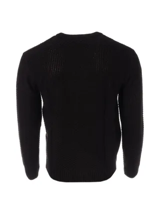 Pull Noir Homme Paname Brothers 1018 2