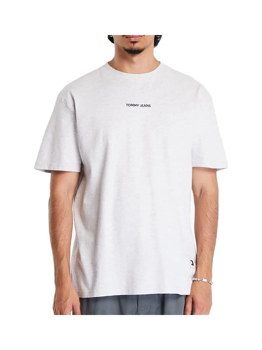 T-shirt Gris Homme Tommy Jeans Reg Gd 2