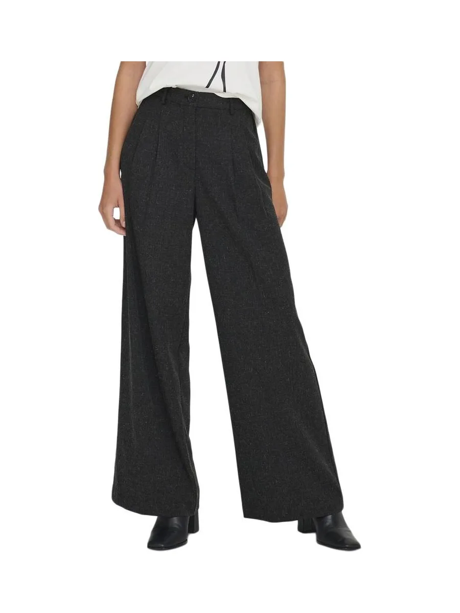 Pantalon fluide Gris Femme JDY Riley 2