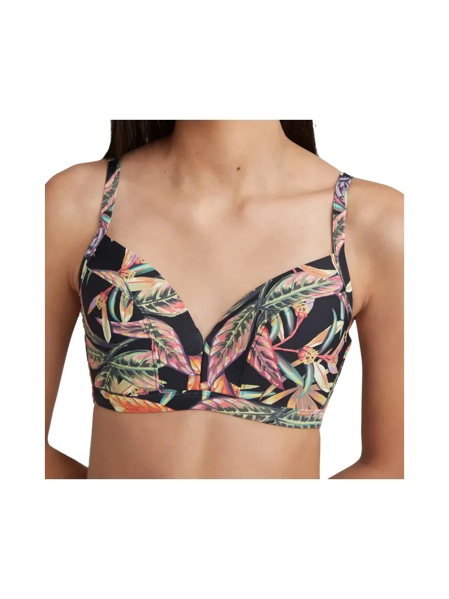 Haut de Maillot de bain Noir à Motifs Femme O'Neill Panama 2
