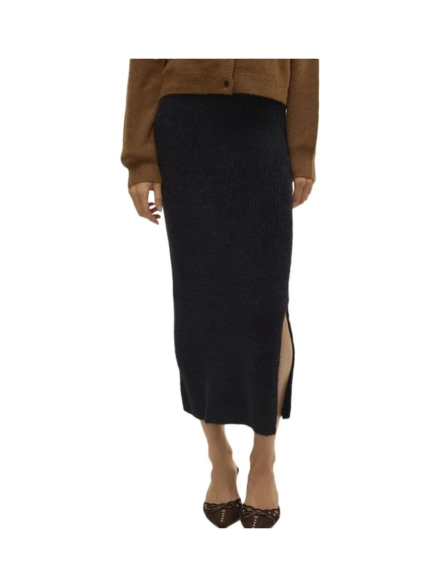 Jupe Longue Noir Femme Vero Moda Puff 2