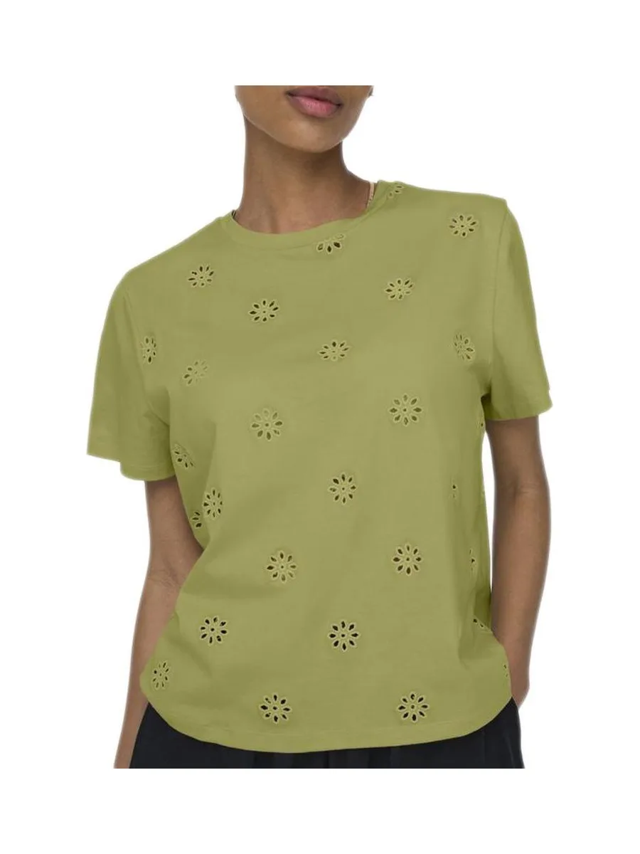 T-Shirt Vert Femme JDY Cif 2