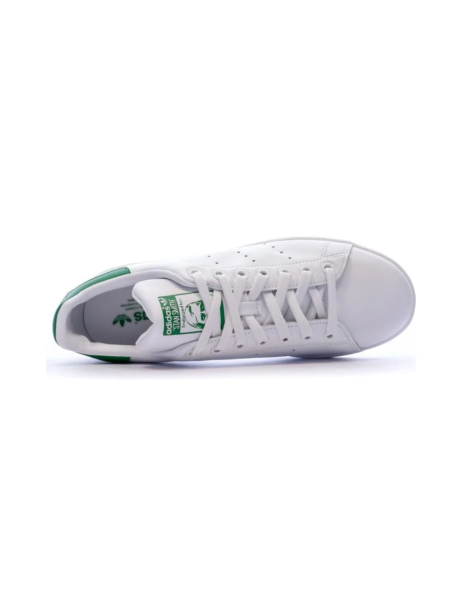 Baskets Stan Smith Blanches/Vertes Mixte Adidas M20324 5