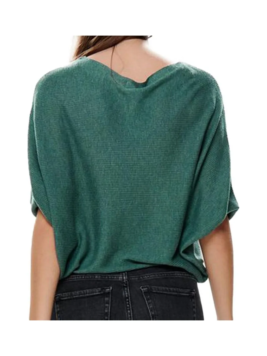 Pull Vert foncé manches 3/4 Femme JDY New Behave 3