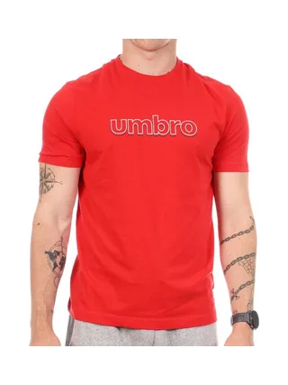 T-shirt Rouge Homme Umbro Outl Net 1