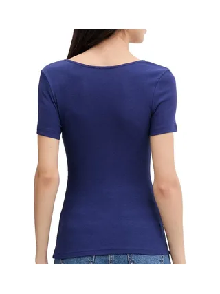 T-shirt Marine Femme Morgan Damour 2