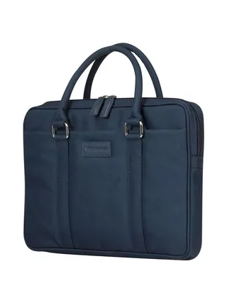 Stelvio 14 Slim Laptop Bag Recycled Blue 5