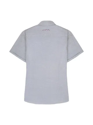 Chemise Bleu à Motifs Homme Teddy Smith Cut 10711556D 3