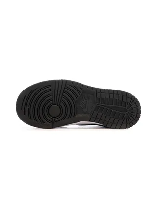Baskets Blanches/Noires Garçon Nike Dunk Low 5